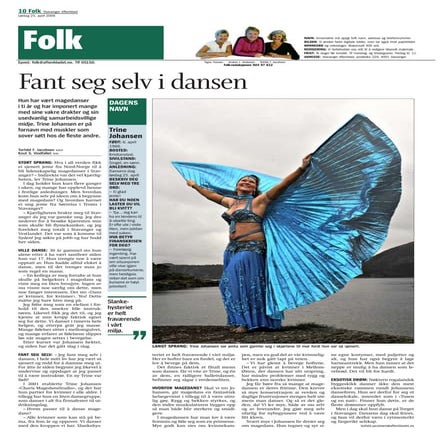 Folk,  Stavanger  Aftenblad  25.4.09