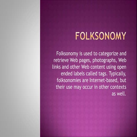 Folksonomy Presentation