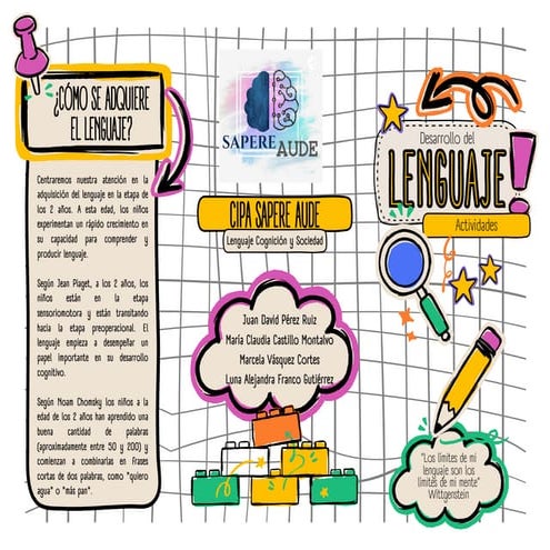 actividades para el desarrollo del lenguaje de 0-3 años upn2015 | PPTX