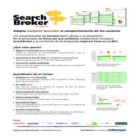 SearchBroker Brochure