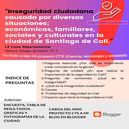 Folleto CTS Vennus Schayu Quintero Reina 11-1