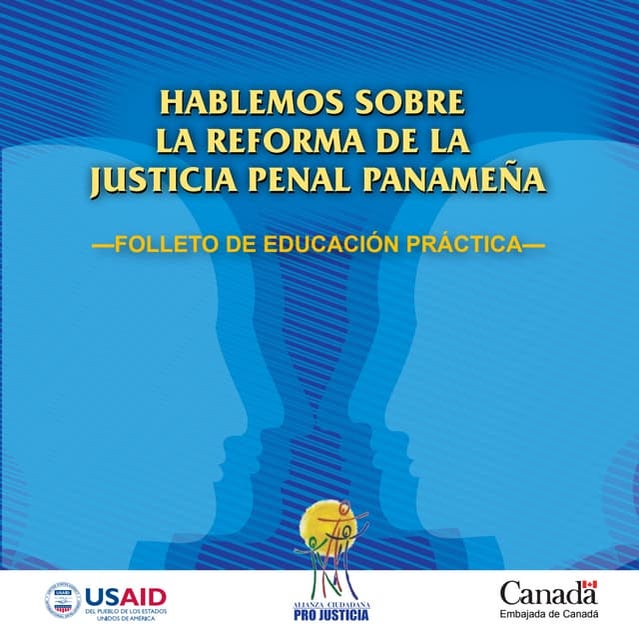 Hablemos sobre la reforma de la justicia penal panameña | PDF