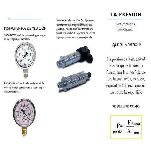 La presión | PDF