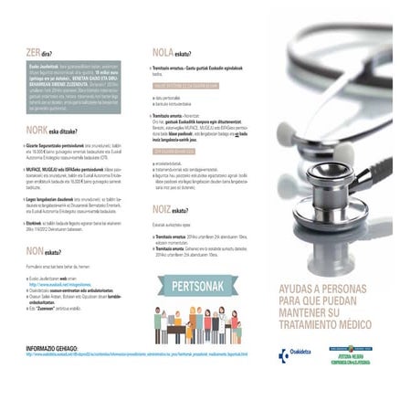 Ayudas a personas para que puedan mantener su tratamiento médico