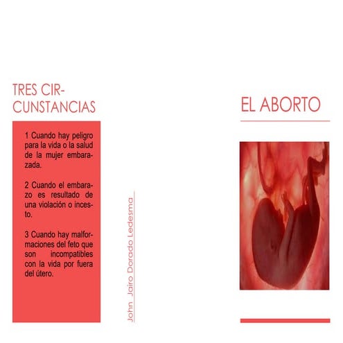 Folleto publisher jhon dorado