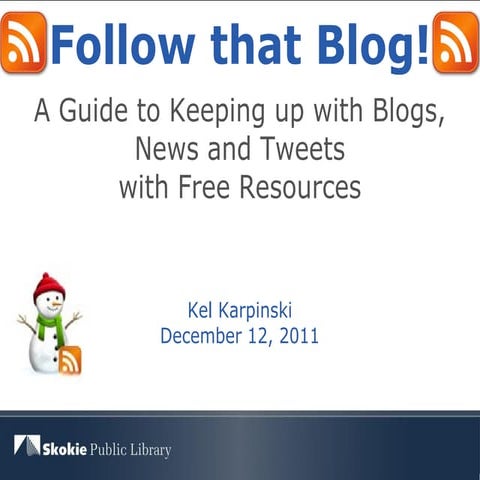Follow That Blog!