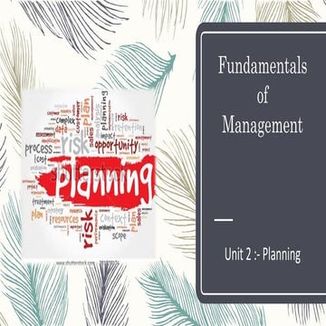 Fundamentals of Management