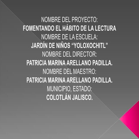 Fomentando el hábito de la lectura