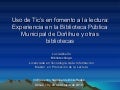 Uso de Tics en fomento a la lectura