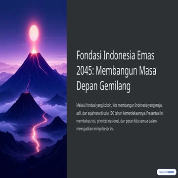 Fondasi Indonesia Emas 20245 Membangun Masa Depan yang Gemilang.pptx