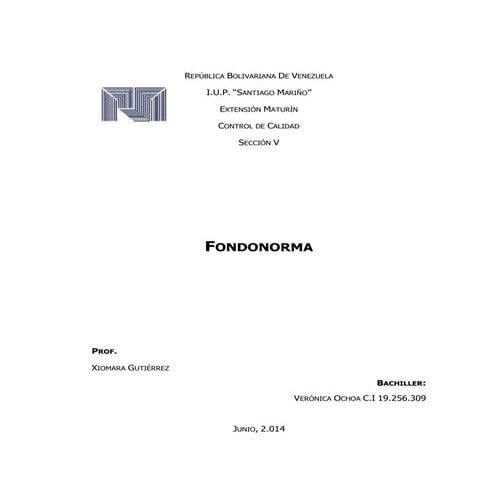 Fondonorma   control de calidad(veronica ochoa)