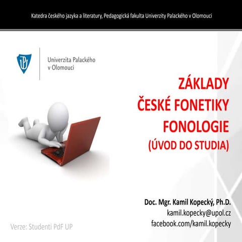 Základy české fonetiky a fonologie (U1ST)