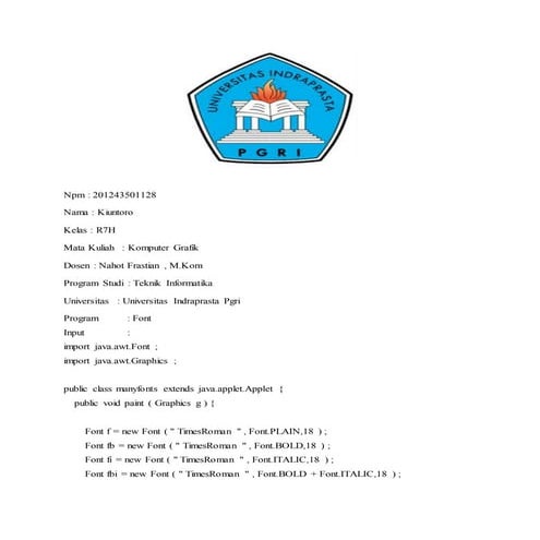 Font1 | DOCX