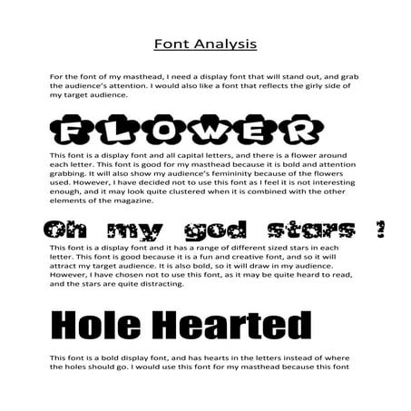 M asthead fonts | PPTX