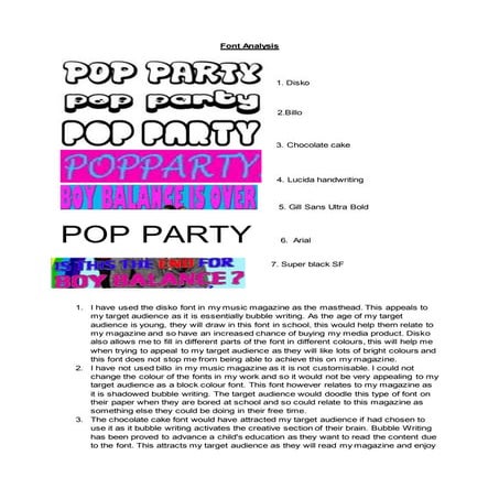 Font styles | DOCX