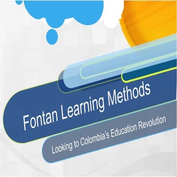 Fontan learning methodology