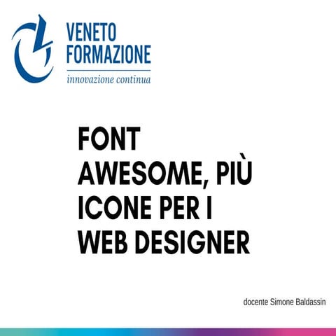 Font awesome, più icone per i web designer