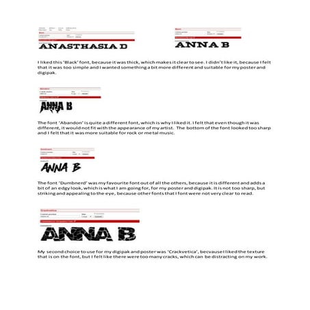 Font research | DOCX