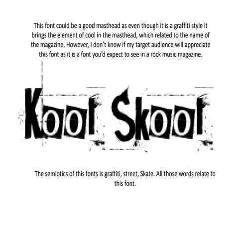Title Font Ideas | PPTX