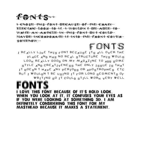 Font types | DOCX