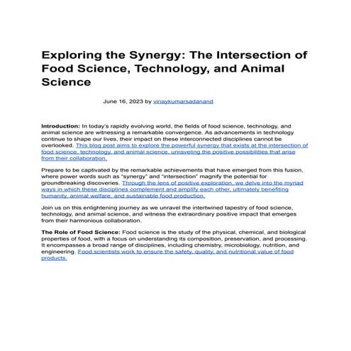 The Growing Influence of Artificial Intelligence in Food and Nutrition ...
