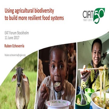 Using agricultural biodiversity to build more resilient food systems | PPT