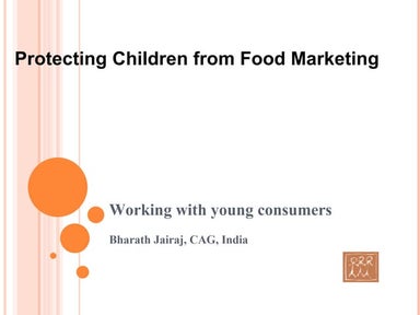 Food Fringe CAG India Marketing To Children