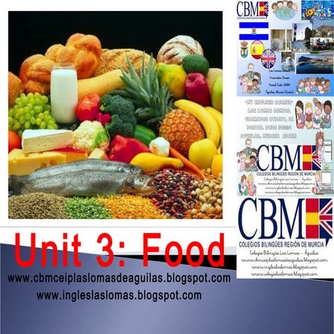 FOOD - FOOD GROUPS AND HEALTH