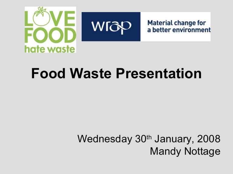 Food Waste Presentation