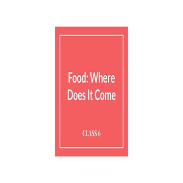 Food  where does it come-6