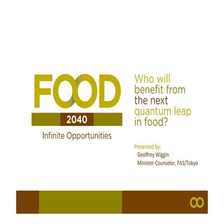 Food 2040 project overview