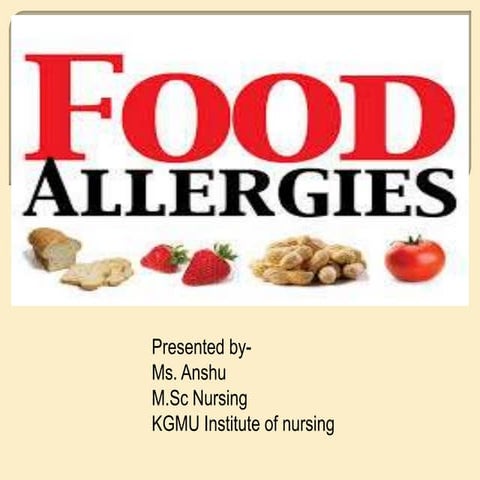 Food allergies 