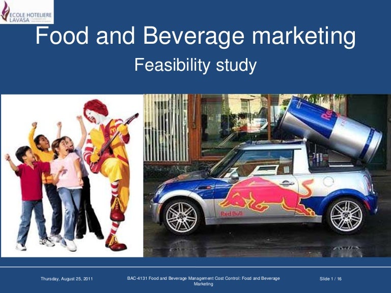Food and beverage marketing