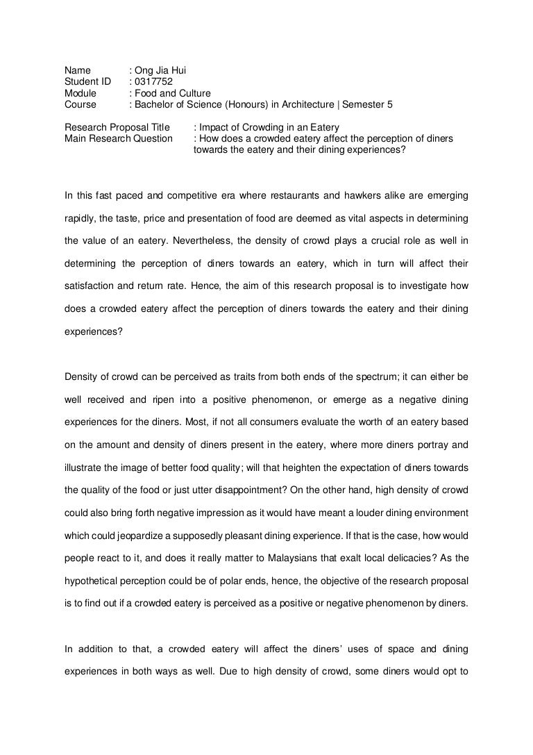 Culture research proposal image