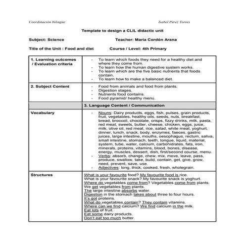 Food and diet | DOCX