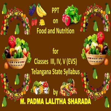 Food and nutrition