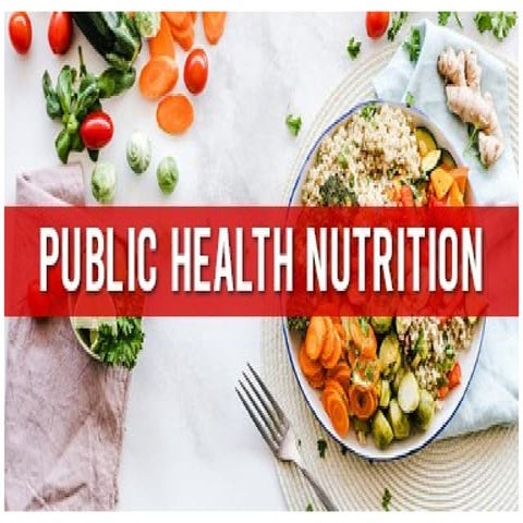 Introduction to nutrition | PPT