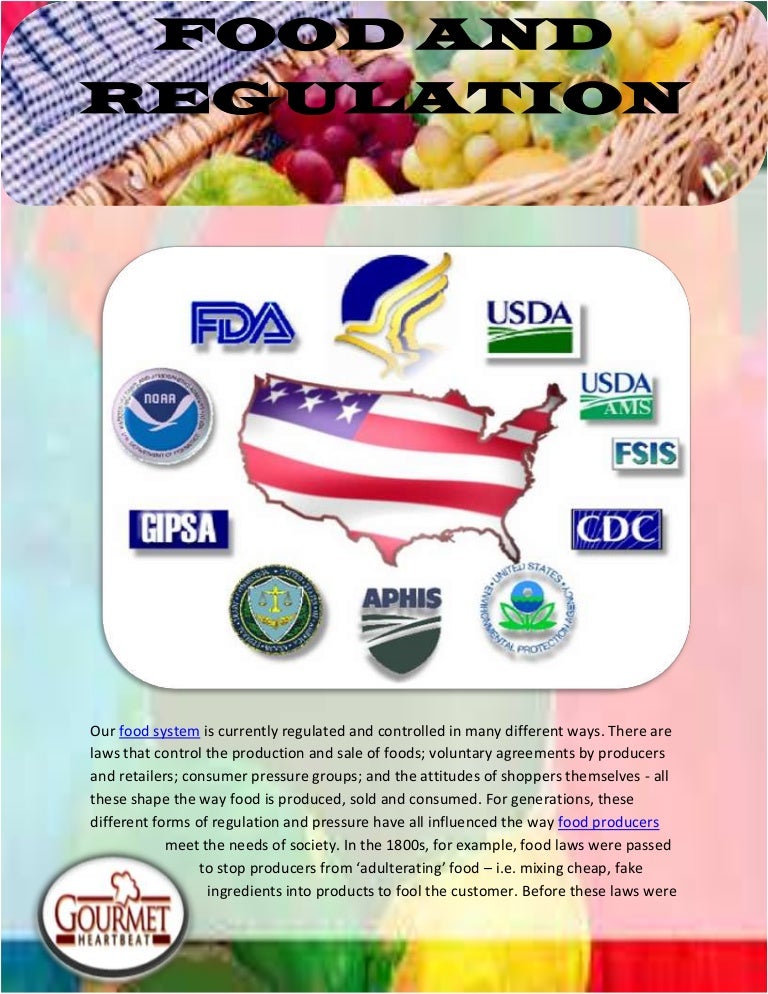 Food and regulation
