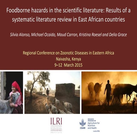 Foodborne hazards in the scientific literature: Results of a systematic liter...
