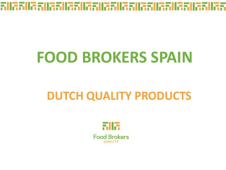 Food Brokers Introduction