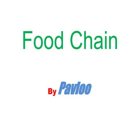 Food chain