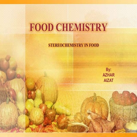 Food chemistry