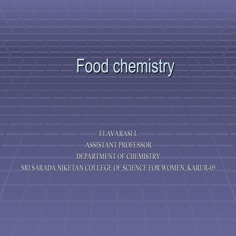 Food chemistry ,fats , lipids,fatty acids | PPT