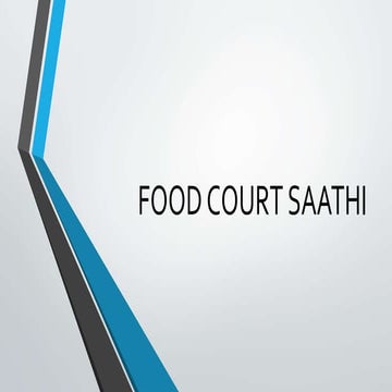 Food court app