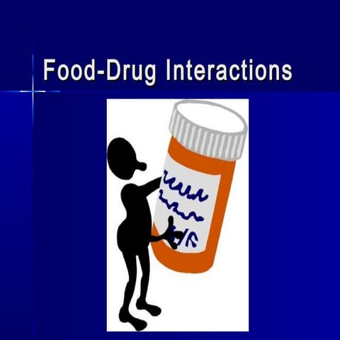Food drug interaction