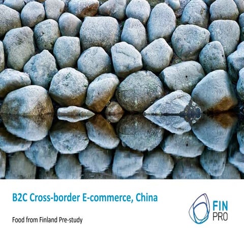 B2C Cross-border E-commerce, China