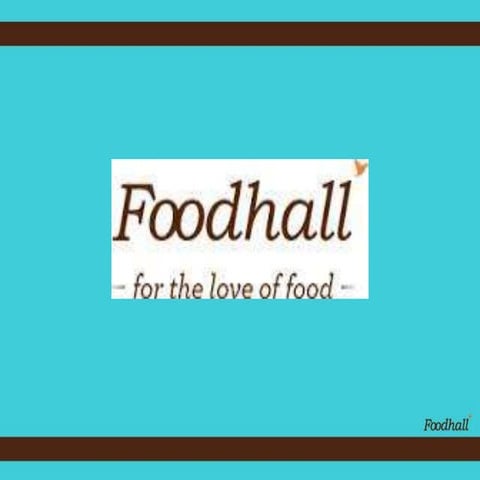 Foodhall purchase dept