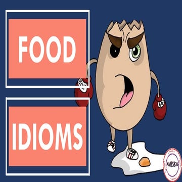 Food idioms : English Language