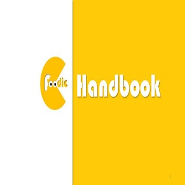 Foodie handbook 