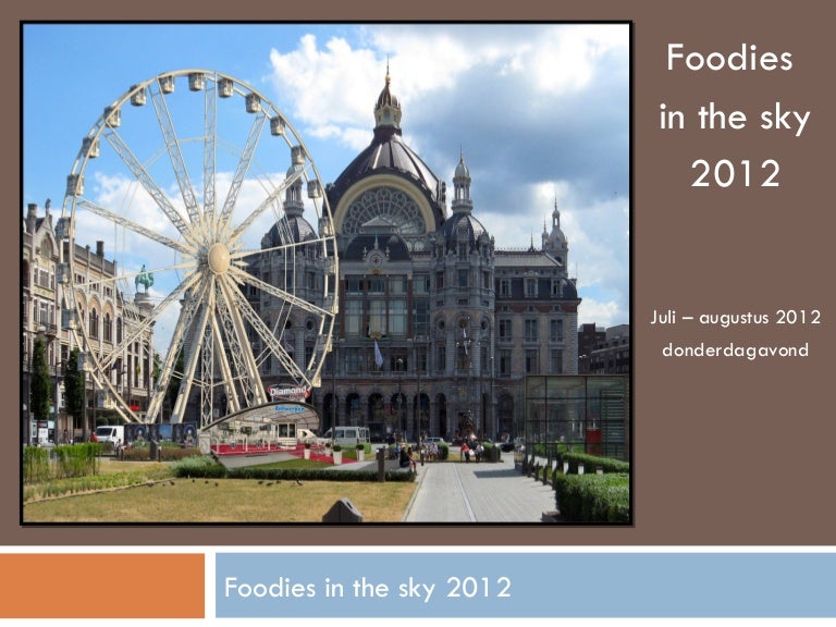 Foodies In The Sky
